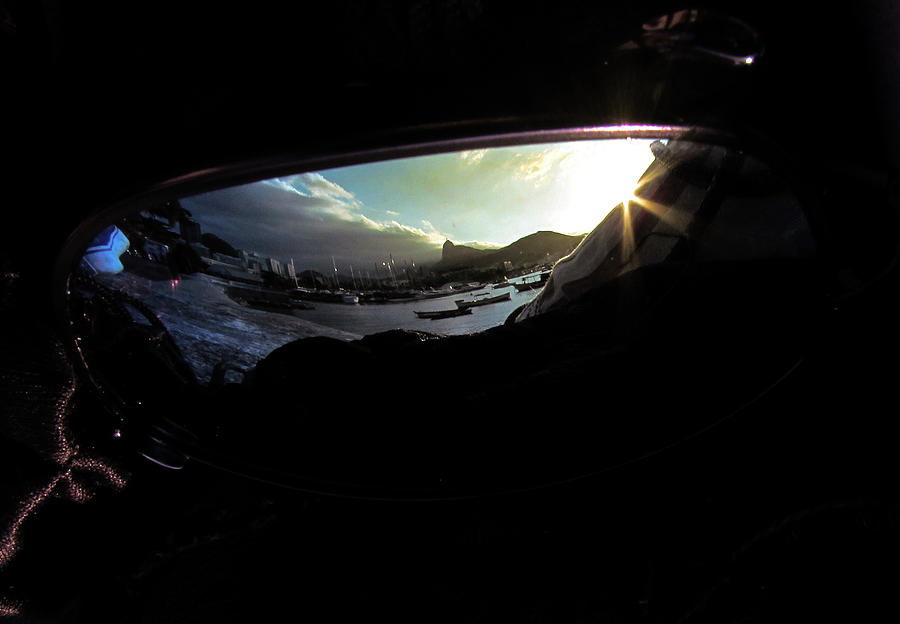 Sunset Photograph - Reflection Without Mirror by Cesar Vieira