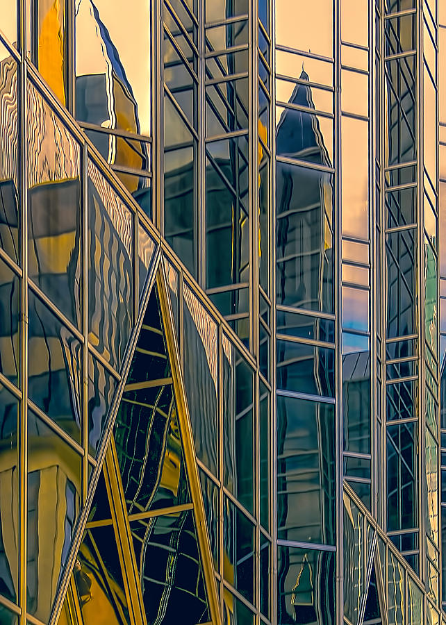 Up Movie Photograph - Reflections and Colors by Maria Coulson