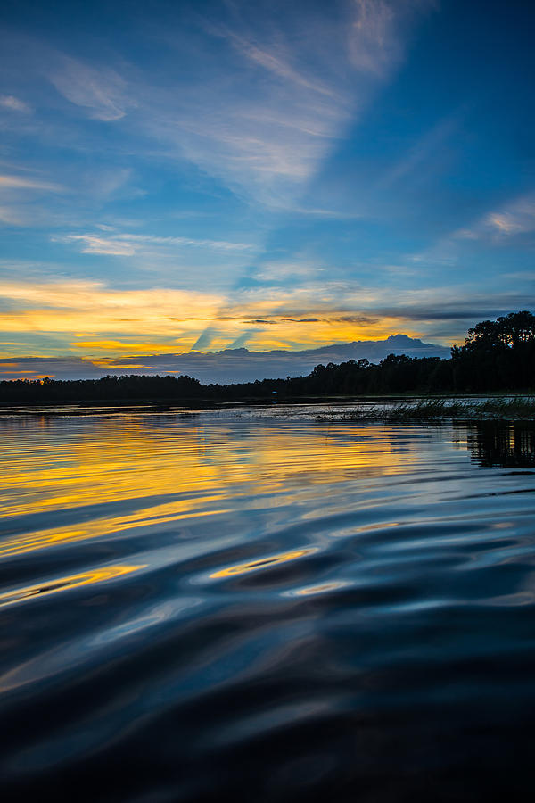 Sunset Photograph - Reflections and Rays by Parker Cunningham
