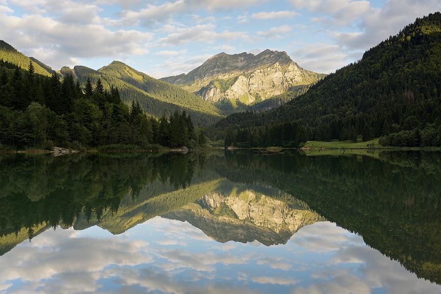 Reflections at Lac De Vallon Photograph by Stephen Taylor