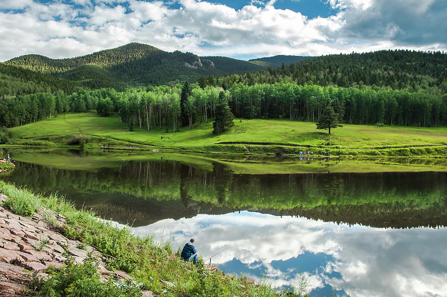 Reflections At Lake San Isabel Photograph by John Bartelt | Fine Art ...