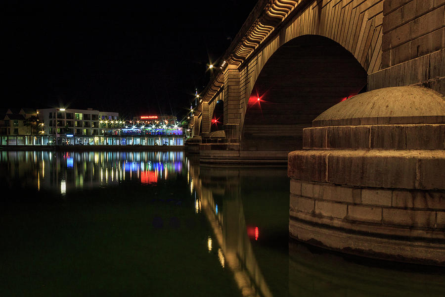 Reflections At London Bridge Photograph by James Eddy