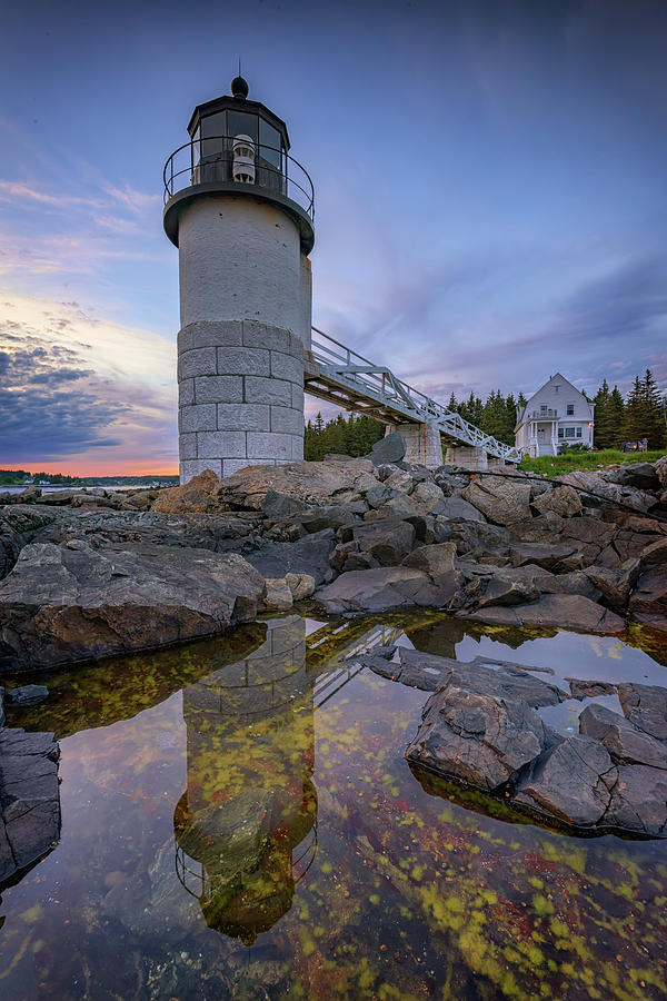 Reflections at Marshall Point Photograph by Rick Berk - Fine Art America