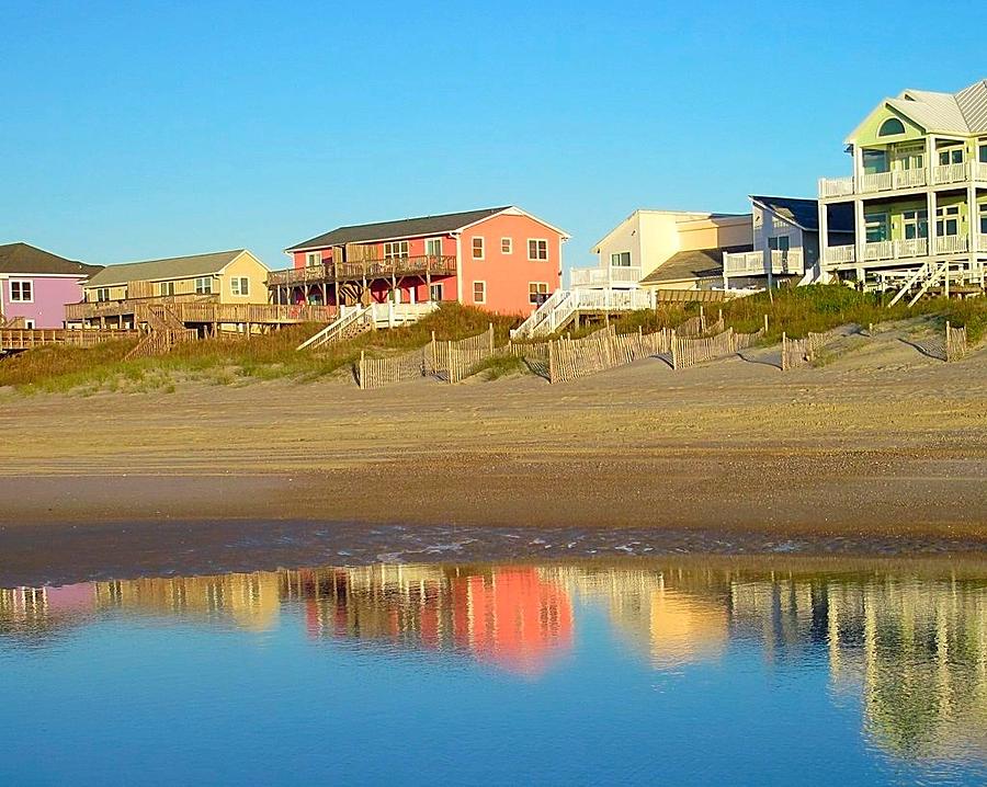 Reflections at the Beach Photograph by Betty Buller Whitehead