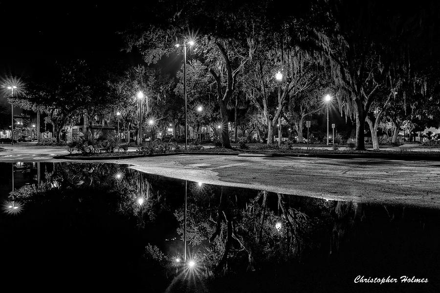 Reflections - BW Photograph by Christopher Holmes