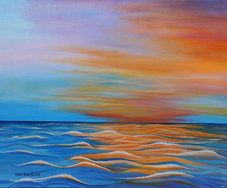 Reflections II Painting by Carol Sabo