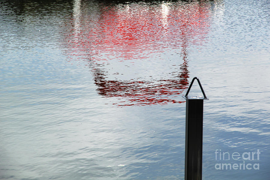 Reflections In Red Photograph
