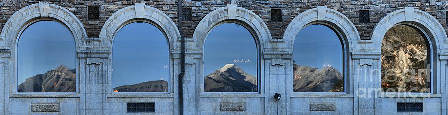 Banff National Park Photograph - Reflections In The Fairmont Banff Springs by Adam Jewell