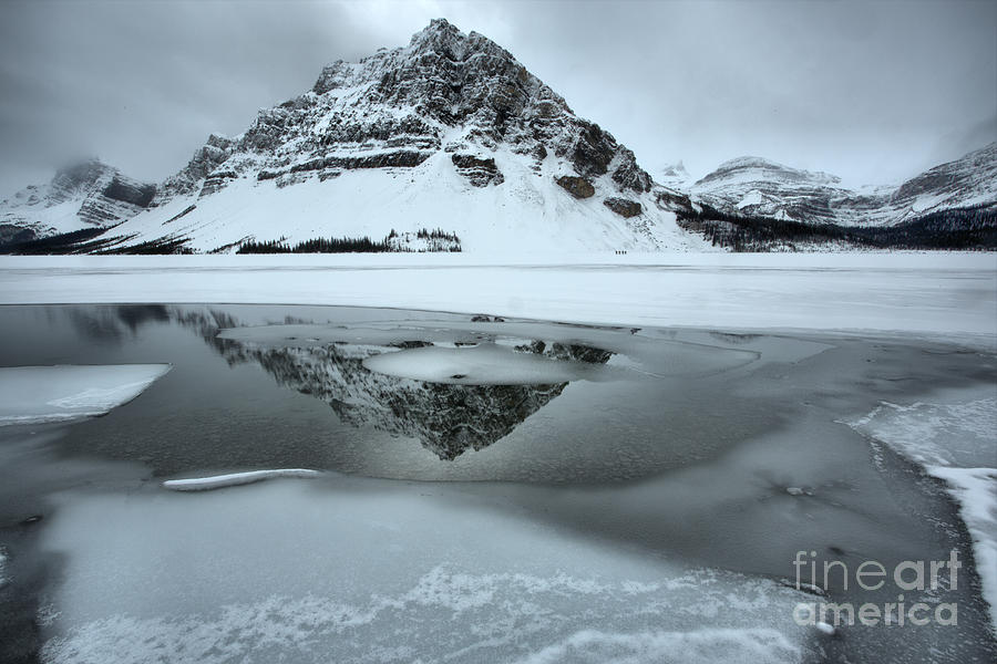 Reflections In the Icy Curves Photograph by Adam Jewell
