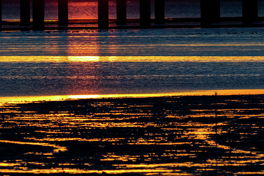 Sunset Photograph - Reflections by John Bradley Leonard