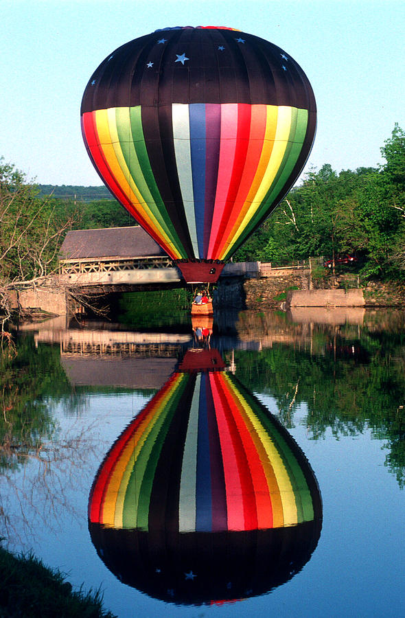 Reflections of a Balloonist Photograph by Jim DeLillo