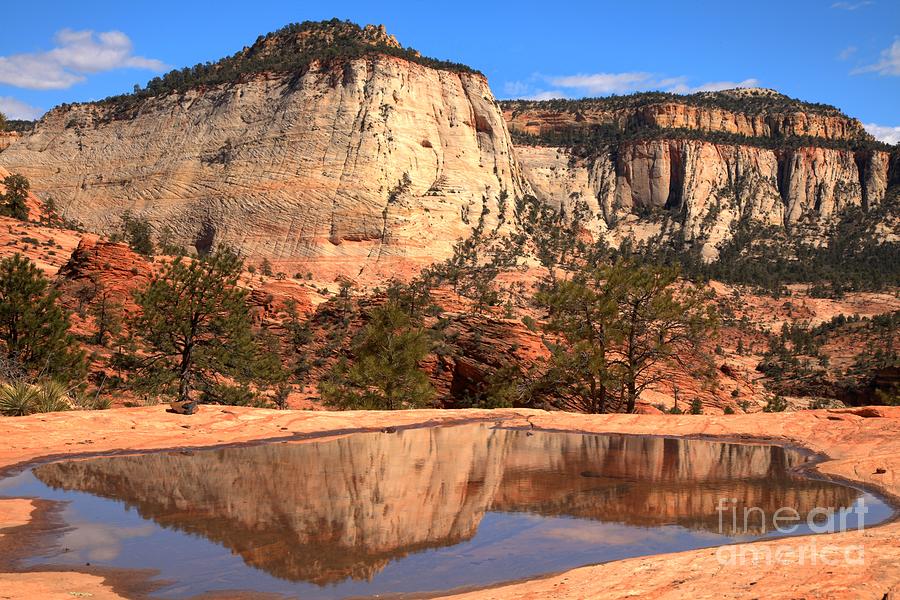 Reflections Of A Zion Icon Photograph by Adam Jewell