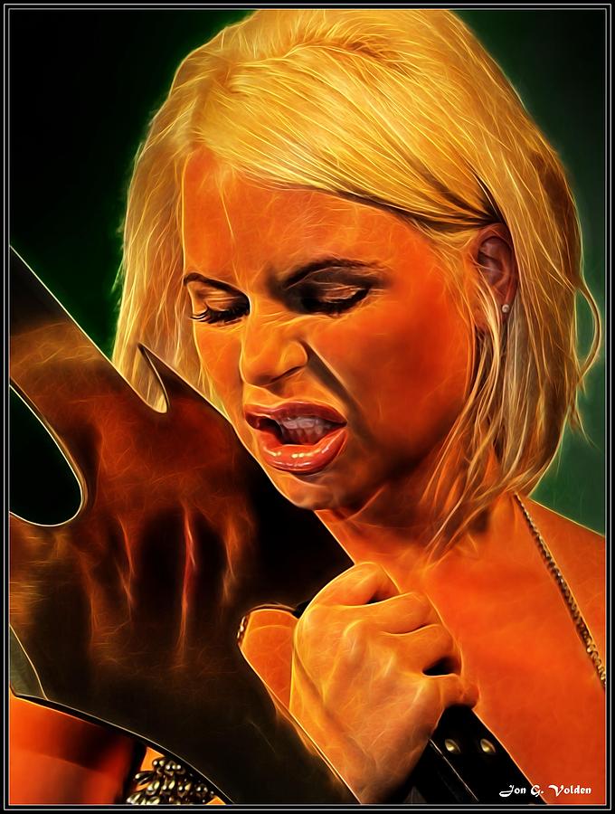 Reflections Of Anger Painting by Jon Volden