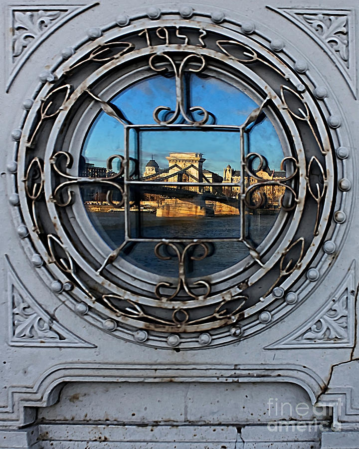 Reflections of Budapest Photograph by Peter Kennett