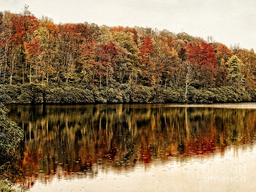 Reflections of Fall Photograph by Dawn Gari
