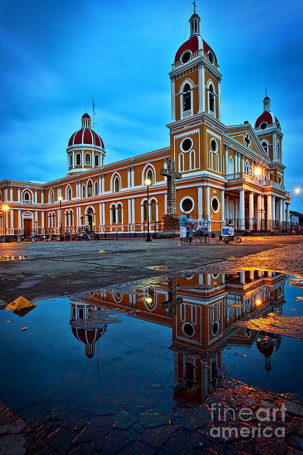 Reflections of Granada, Nicaragua  Photograph by Sam Antonio