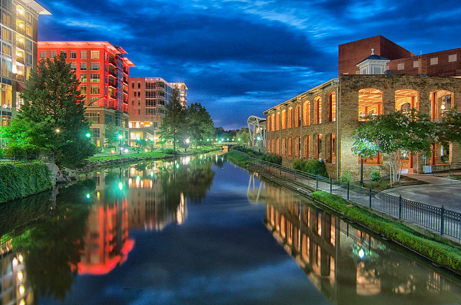 Reflections of Greenville Photograph by Blaine Owens