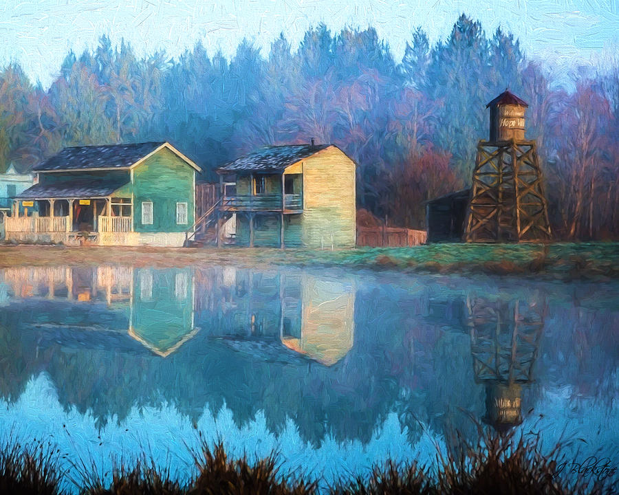 Reflections Of Hope - Hope Valley Art Painting by Jordan Blackstone