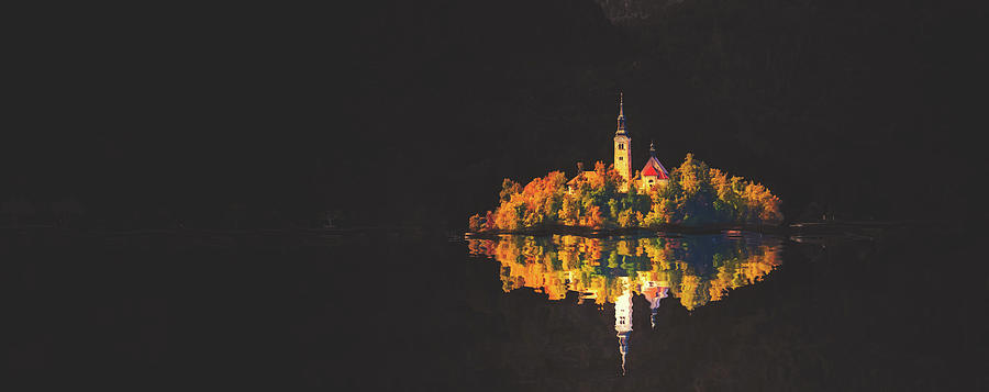Reflections Of Lake Bled Photograph by Mountain Dreams