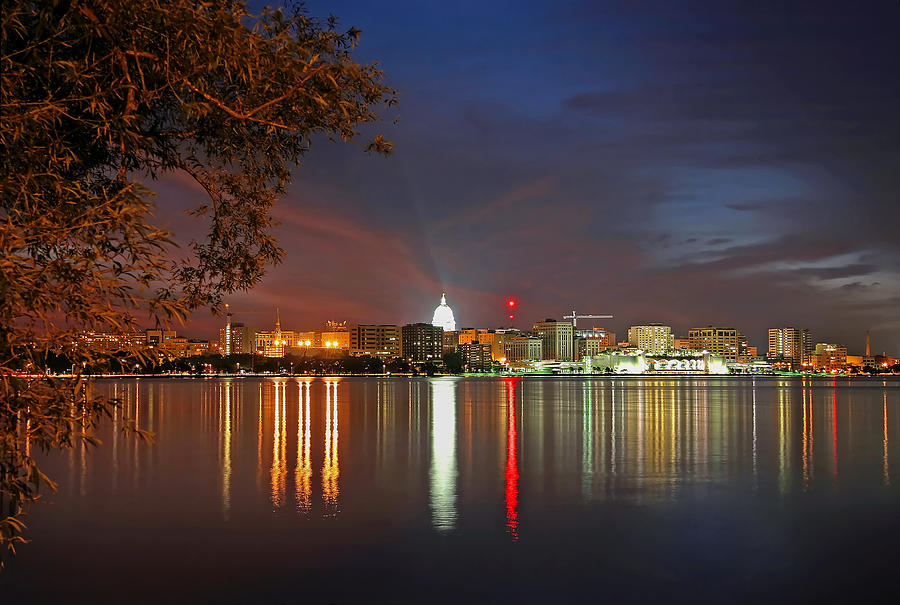Reflections of Madison Photograph by Todd Klassy