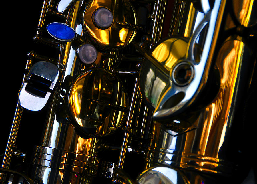 Abstract Photograph - Reflections of music by David Lee Thompson