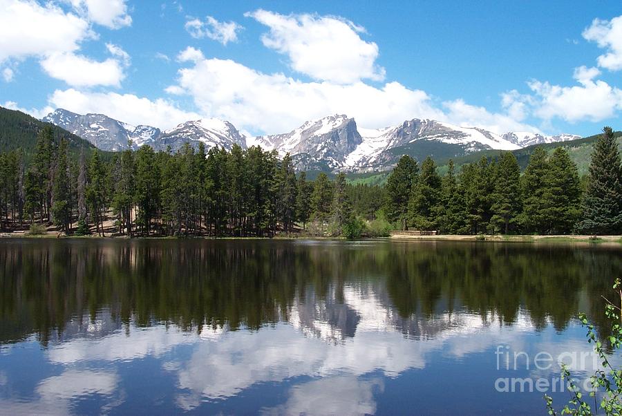Reflections of Sprague Lake Photograph by Dorrene BrownButterfield