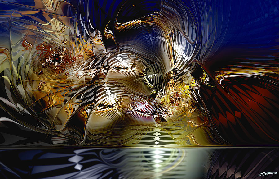 Reflections of the Dervish Digital Art by Casey Kotas