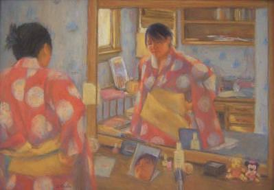 Reflections Of The Orient Painting by Diane Caudle Reflections Of The Orient Painting by Diane Caudle
