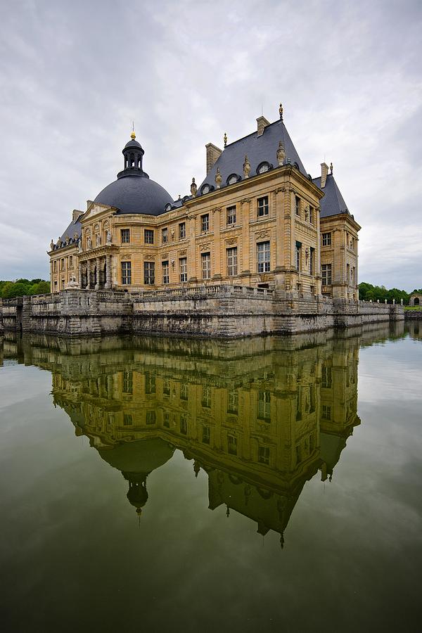 Reflections of the Vaux le Vicomte Photograph by Stephen Taylor
