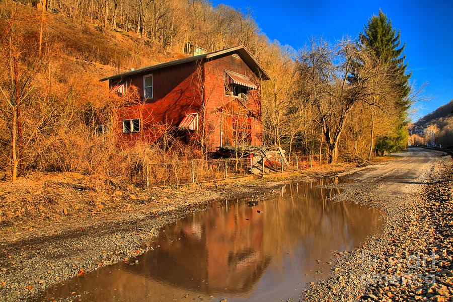 Thurmond Photograph - Reflections Of West Virginia by Adam Jewell