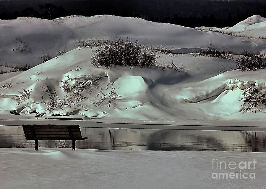 Reflections of Winter Photograph by Matthew Winn