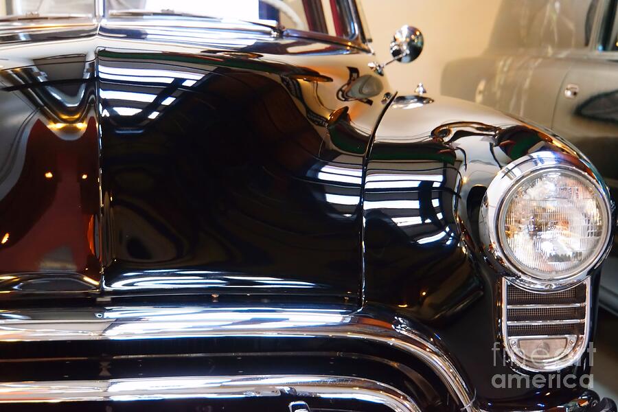 Reflections on an Oldsmobile Photograph by Patricia Strand