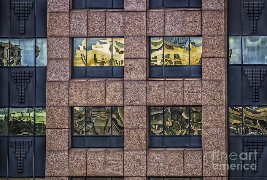 Reflections on Eight Windows Photograph by Frances Ann Hattier