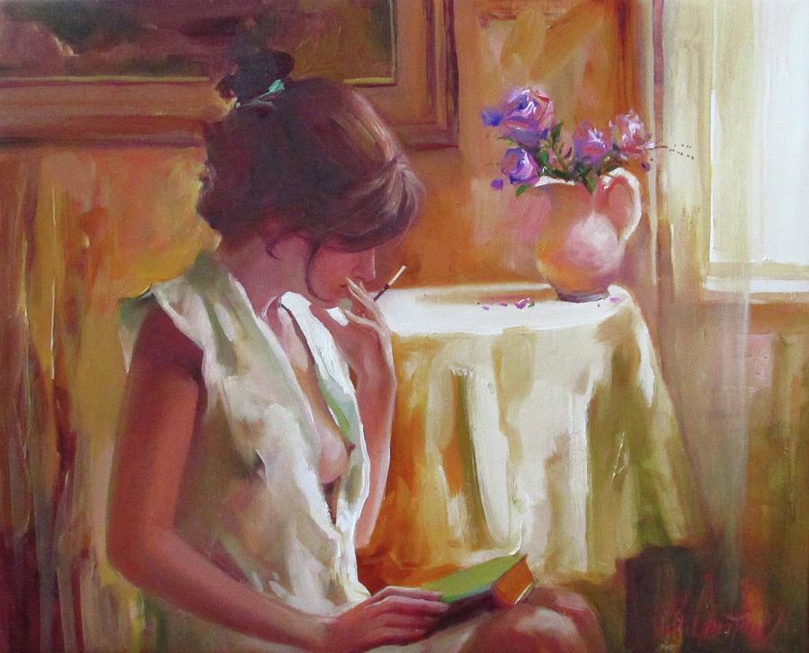 Reflections on reading Painting by Sergey Ignatenko