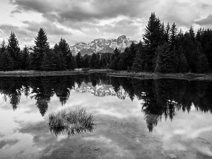 Reflections on the Tetons Photograph by Jon Glaser