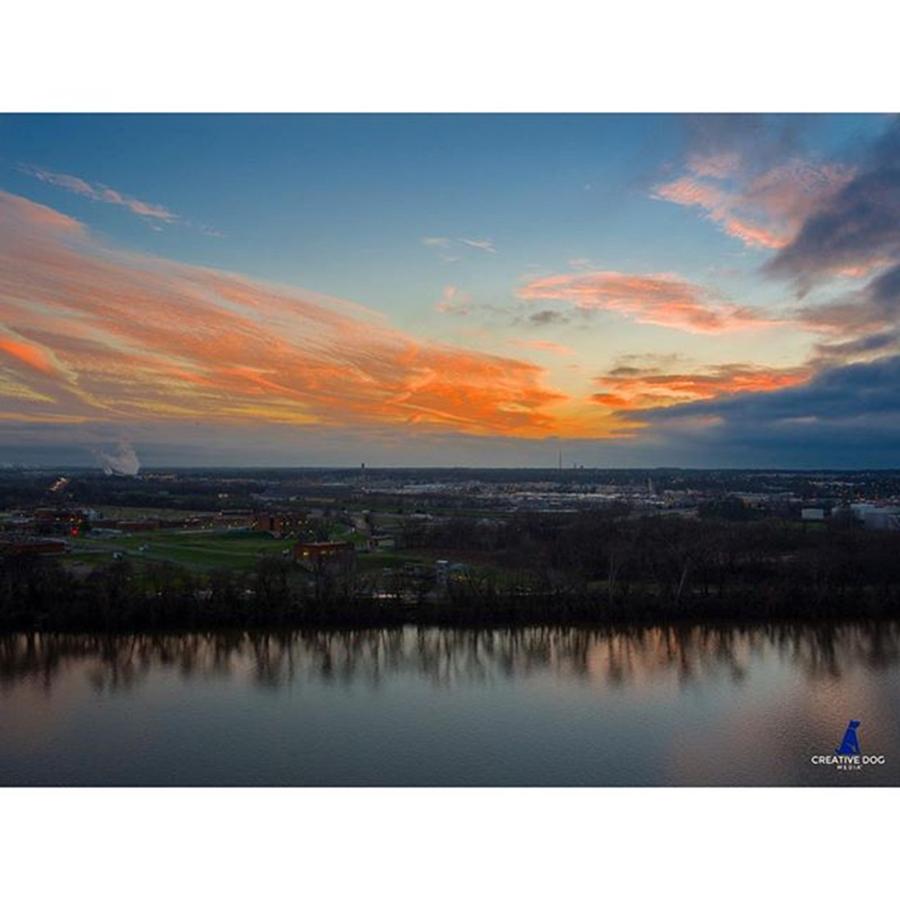 Rva Photograph - Reflections Over The James At Sunset - by Creative Dog Media 