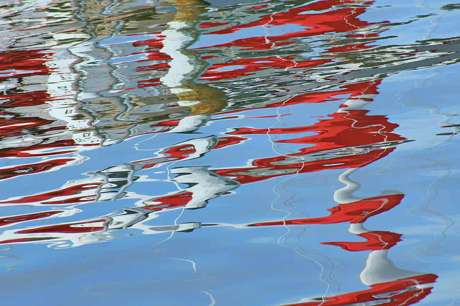 Reflections - Red White Blue Photograph by Nikolyn McDonald