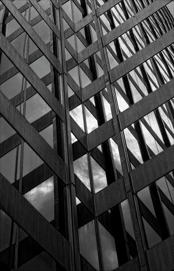 Reflective Glass and Metal Building Photograph by Robert Ullmann