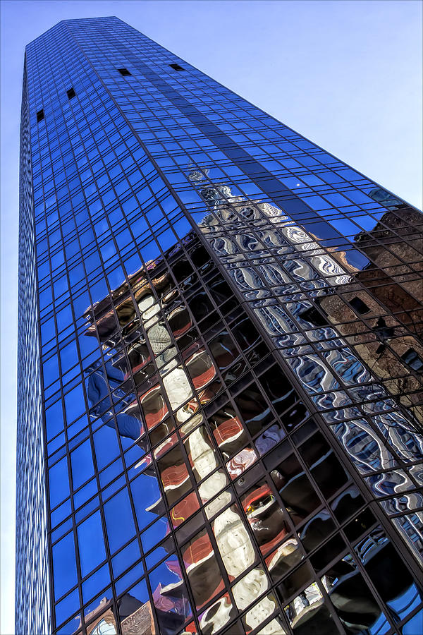 Reflective Glass Architecture NYC Photograph by Robert Ullmann