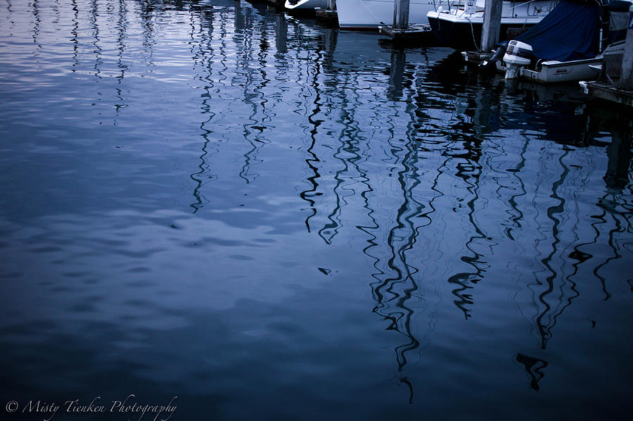 Reflective Harbor Photograph by Misty Tienken
