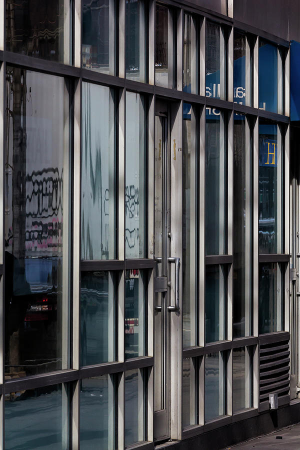 Reflective Store Windows Photograph by Robert Ullmann