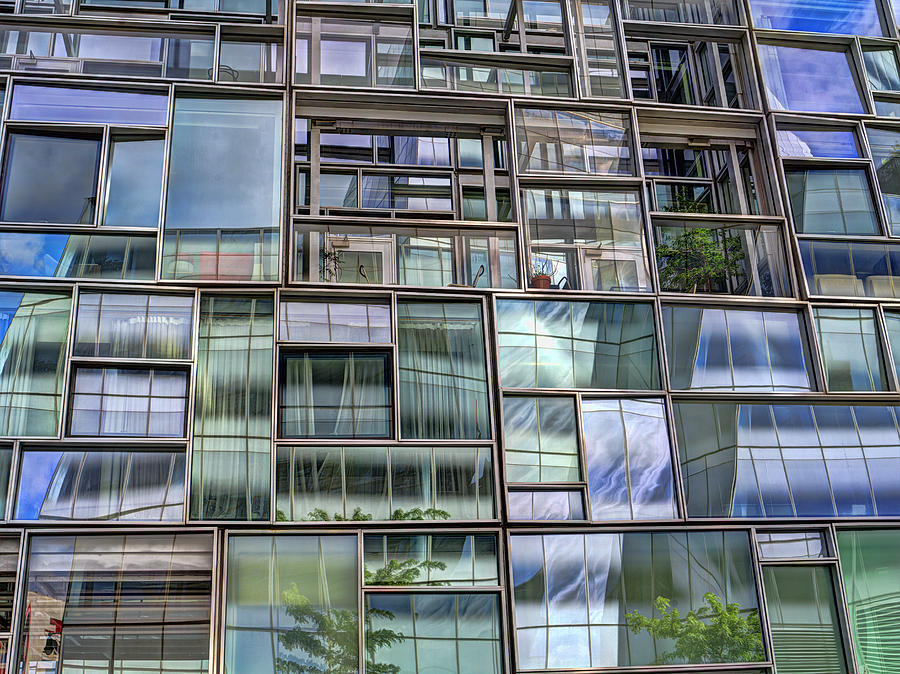 Windows Photograph - Reflective Windows by Michael Tischler
