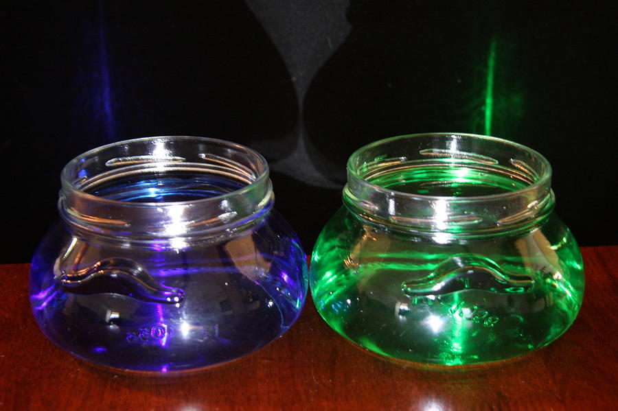 Jar Photograph - Refractions by Lee Anderson