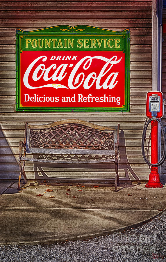 Soda Photograph - Refreshing Coca-Cola by David Millenheft