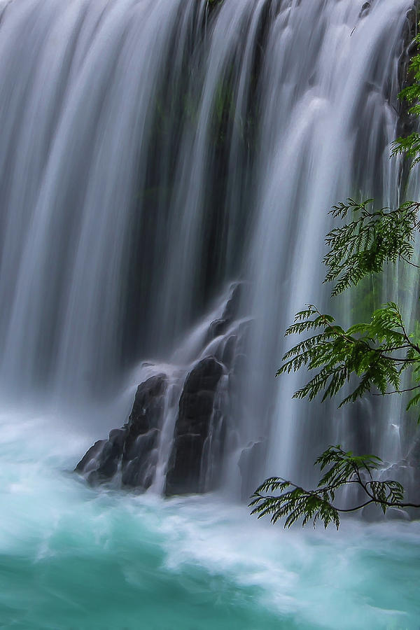 Refreshing waterfall Photograph by Ulrich Burkhalter