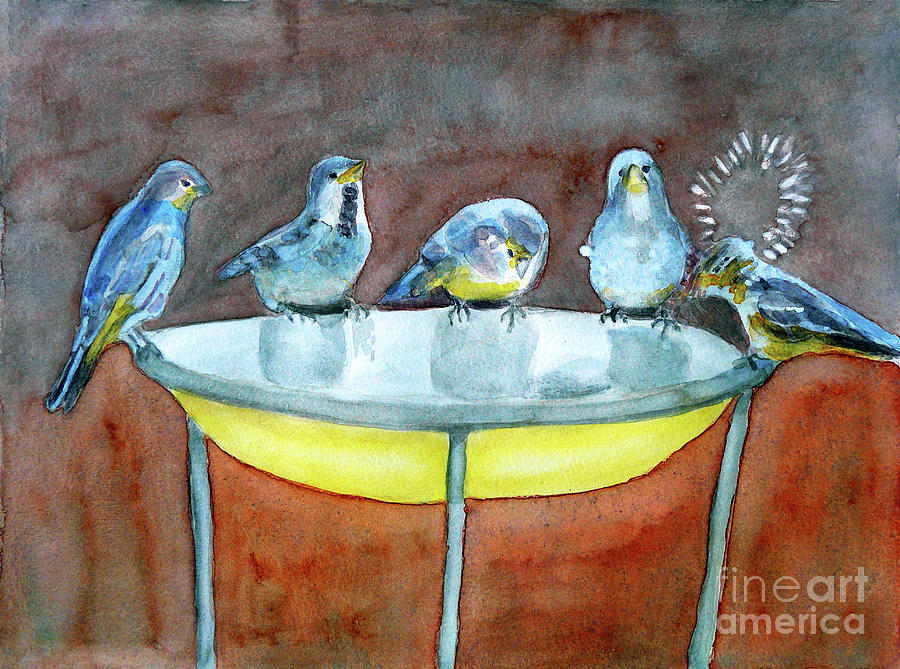 Refreshments Painting by Jasna Dragun