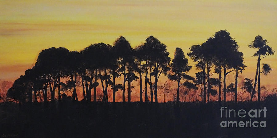 Refuge Sundown Painting by Lizi Beard-Ward