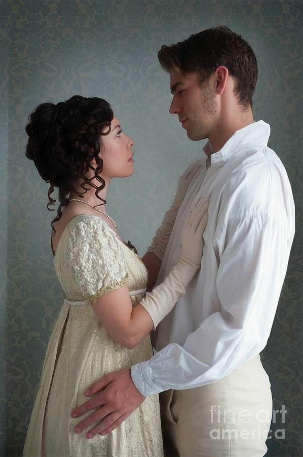 Regency Couple Face To Face Photograph by Lee Avison