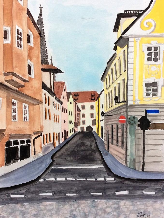 Regensburg Painting by Emily Page