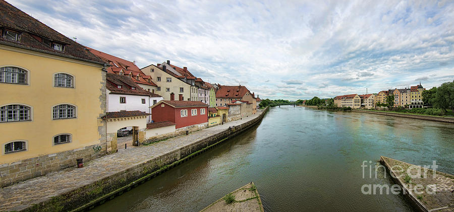 Regensburg Panorama Photograph by Baywest Imaging